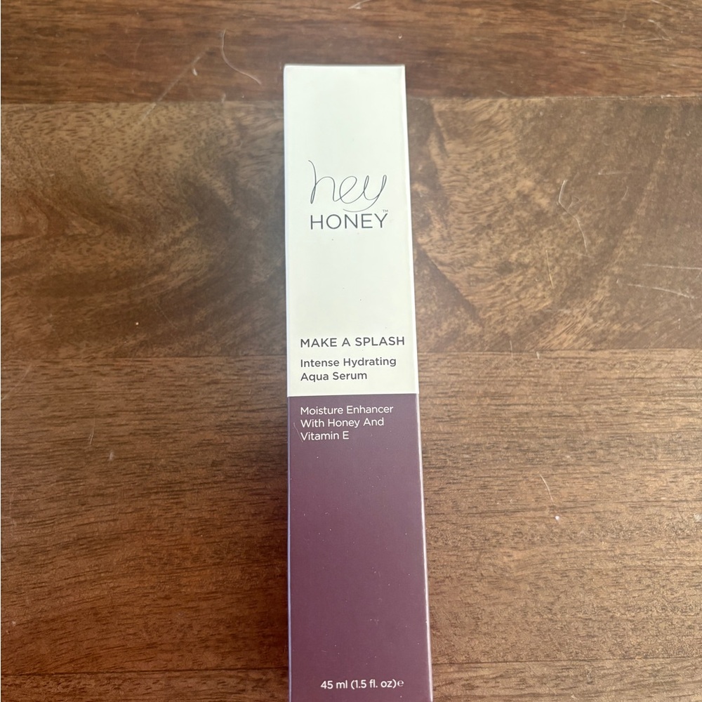 BNIB Hey Honey Make A Splash Intense Hydrating Aqua Serum